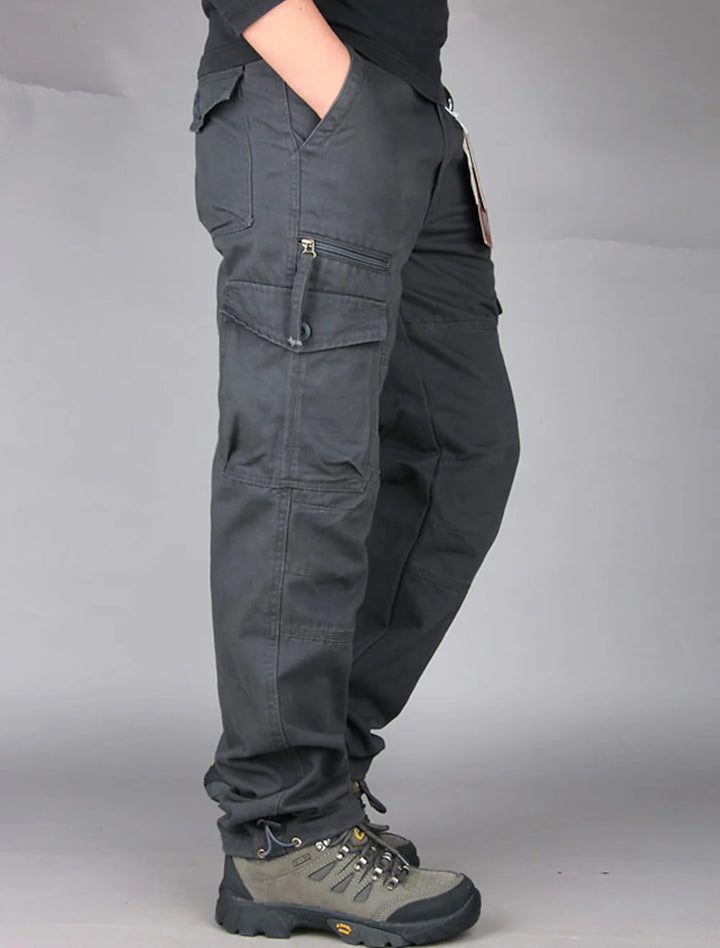 Exklusive Herren Cargohose Modern Slimfit