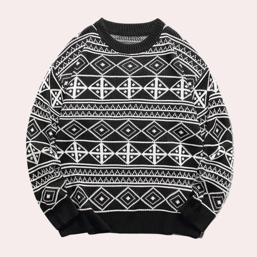 Eleganter Strickpullover für Herren