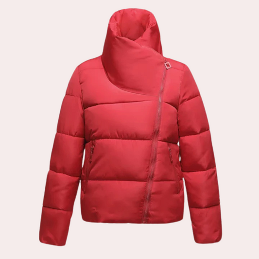 Stylische Winterjacke Damen Warm Poliert - IdealeKleiden