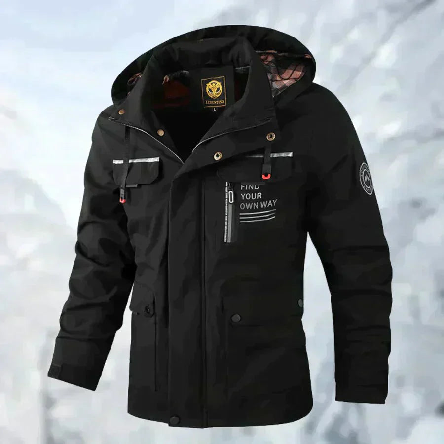 Herren Outdoor-Jacke Waterproof Funktionell