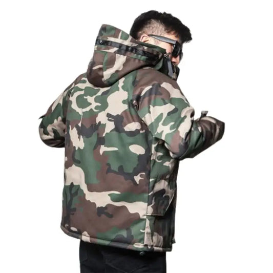 Taktischer Winterparka Modern Stil - IdealeKleiden