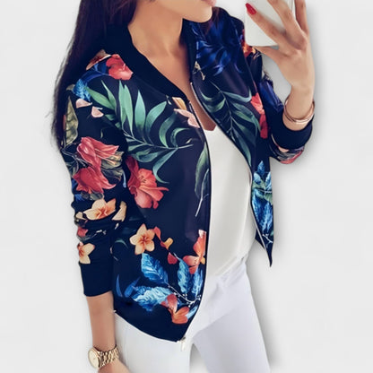 Sommerjacke Blumenmuster