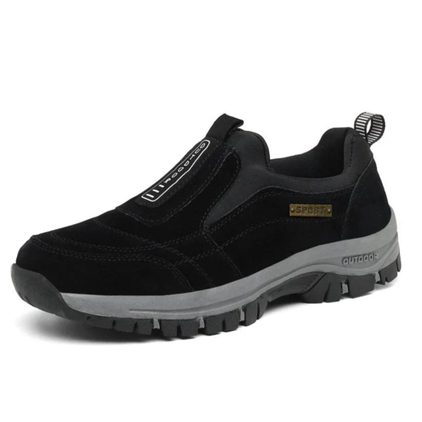 Outdoor Slip-On Schuhe Wildleder Gummisohle