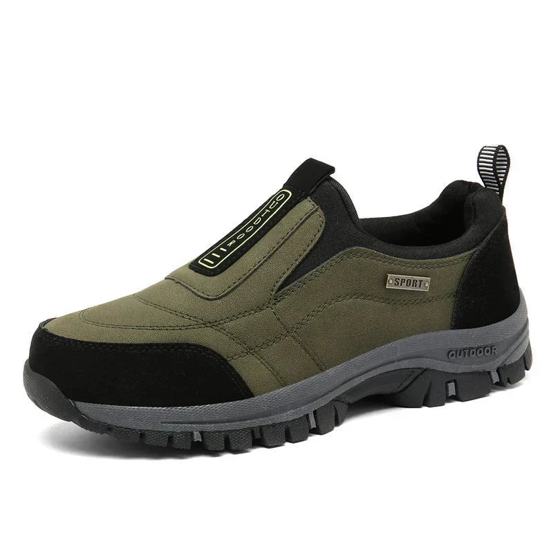 Outdoor Slip-On Schuhe Wildleder Gummisohle