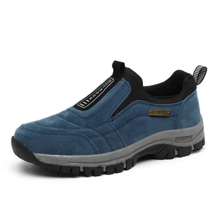 Outdoor Slip-On Schuhe Wildleder Gummisohle - IdealeKleiden