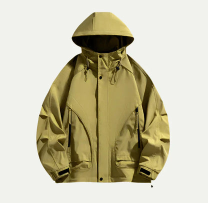 Wasserdichte Windjacke mit Kapuze Outdoor
