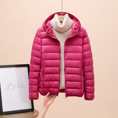 Leichte Wattierte Winterjacke Damen