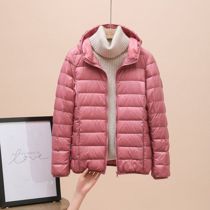 Leichte Wattierte Winterjacke Damen