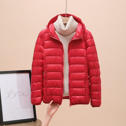 Leichte Wattierte Winterjacke Damen