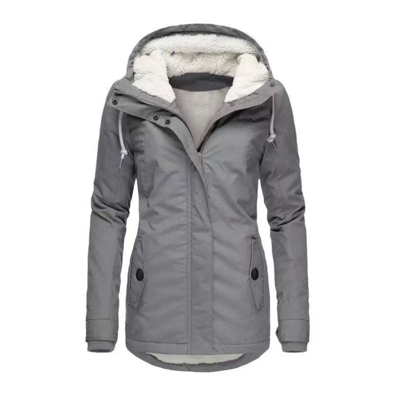 Stilvolle Damen Winterjacke Elegant