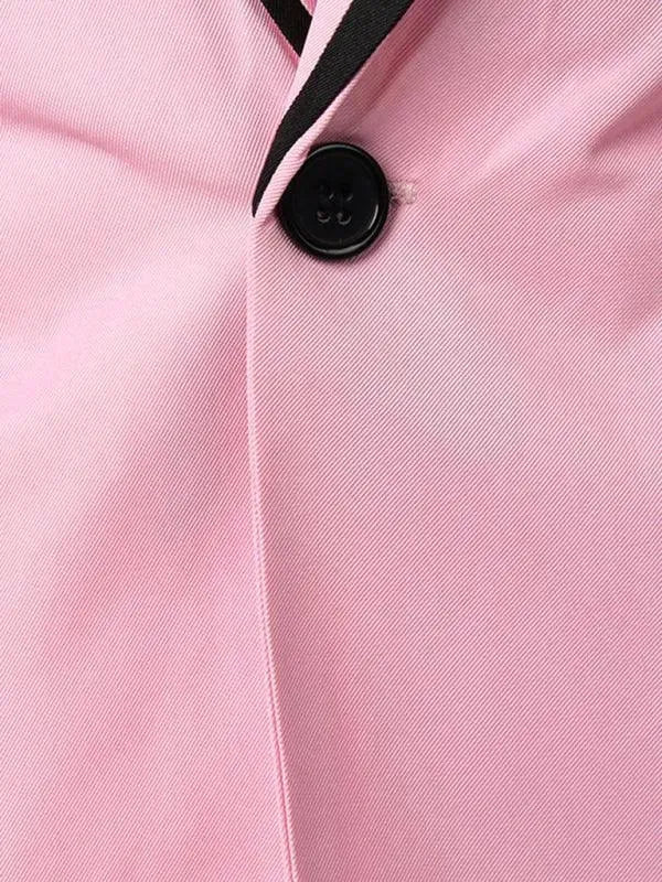 Stylischer Herren Blazer Slim Fit Rosa