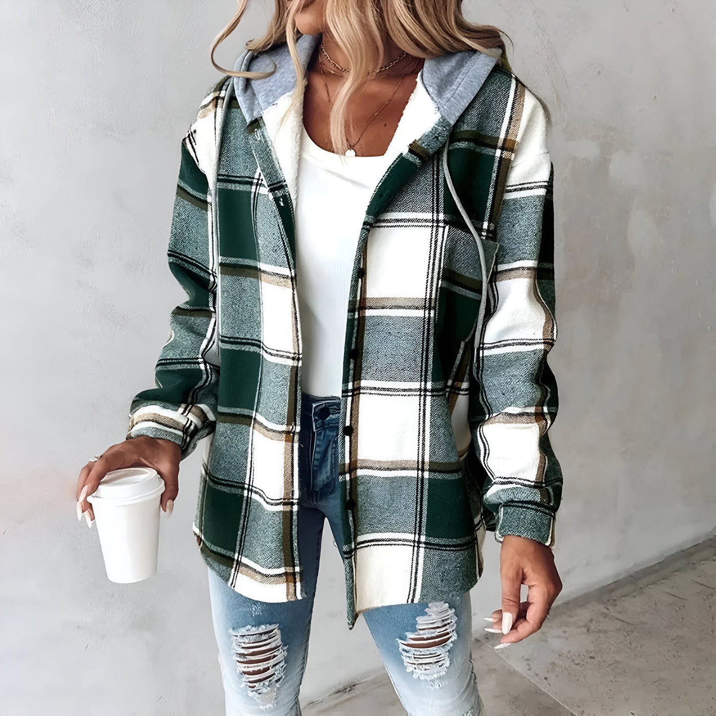 Praktische Outdoor-Jacke Bequem