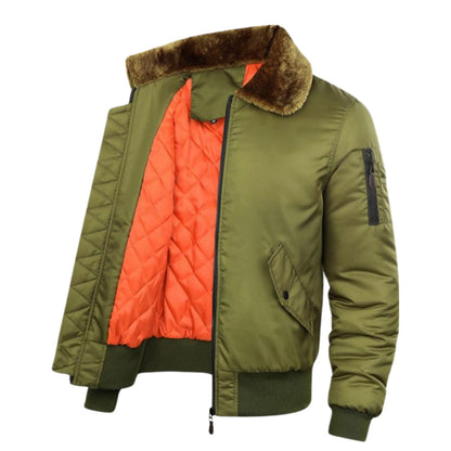Warm gefütterte Bomberjacke Damen