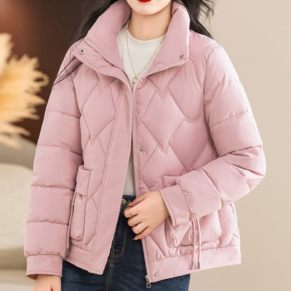 Elegante Damenwinterjacke Luxus Qualität