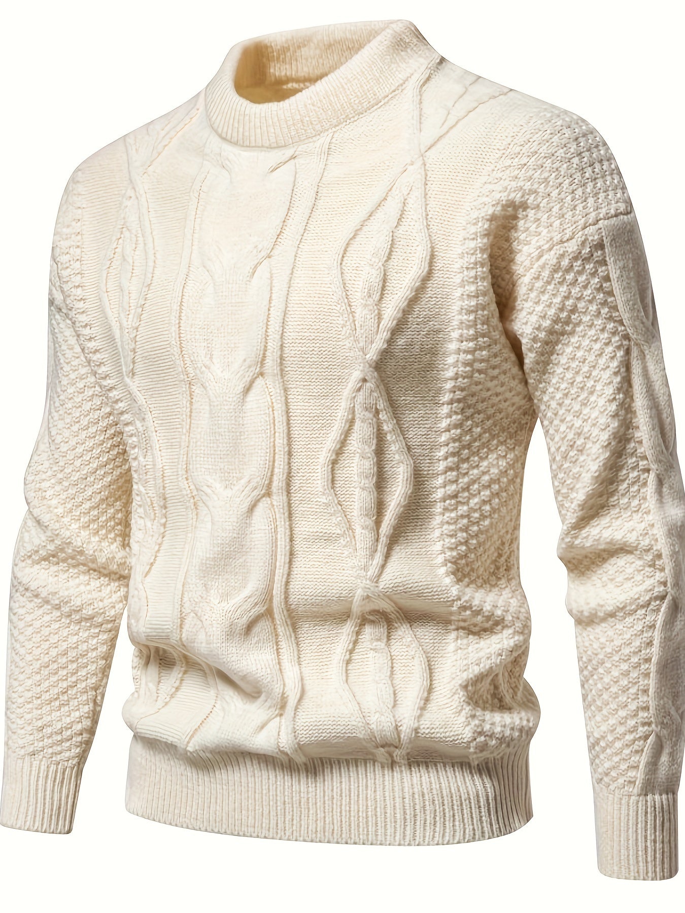 Elegante Herrenpullover | Schlichter Strick Pullover