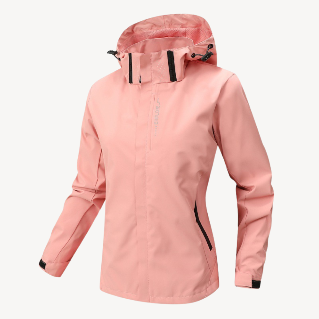 Wasserabweisende Damenjacke Outdoor Wanderjacke