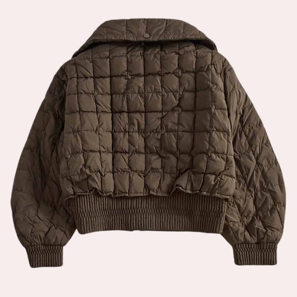 Modische Frauen Pufferjacke Warm Winter - IdealeKleiden