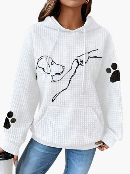 Kapuzenpullover Mit Kängurutasche Trendy
