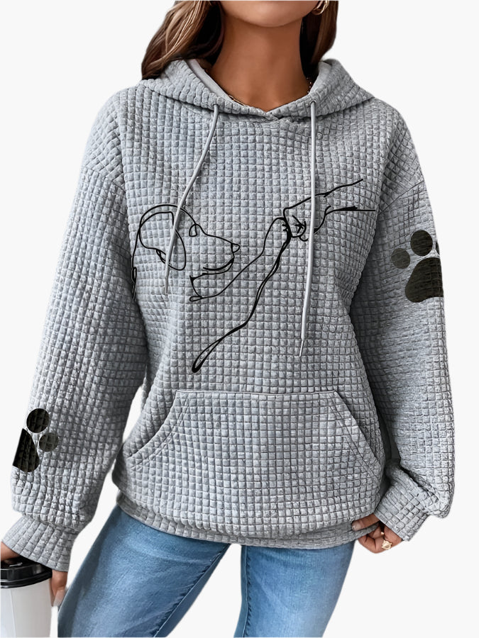 Kapuzenpullover Mit Kängurutasche Trendy