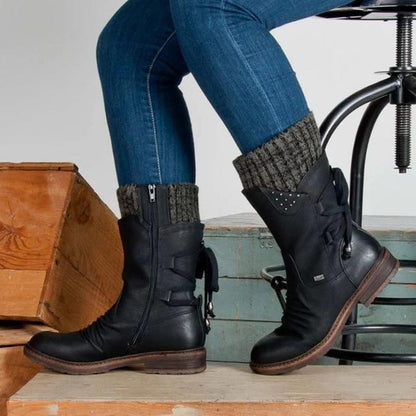 Bequeme Winterstiefel Warm Isoliert
