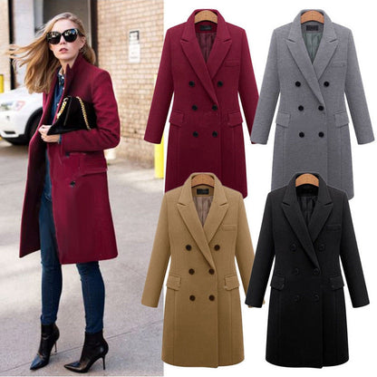 Luxus Wintermantel Damen Designer Qualität - IdealeKleiden