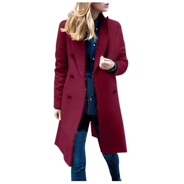 Luxus Wintermantel Damen Designer Qualität
