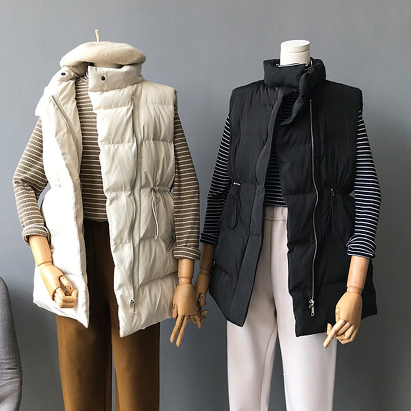 Stylische Weste Damenjacke - IdealeKleiden