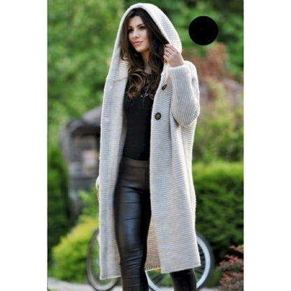 Klassische Strickjacke Damen Lange Qualität