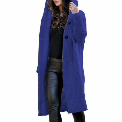 Klassische Strickjacke Damen Lange Qualität