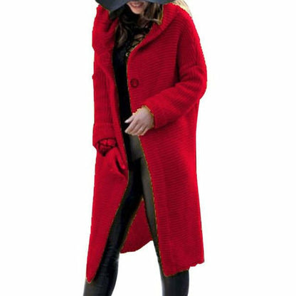 Klassische Strickjacke Damen Lange Qualität