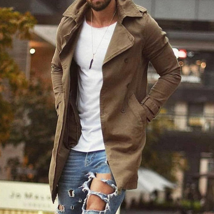 Herren Wintermantel Elegant Warm - IdealeKleiden