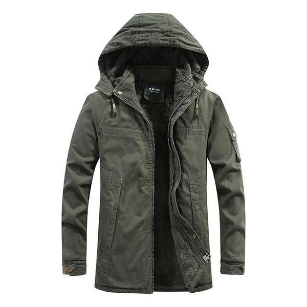 Winterjacke Warm Kapuzenparka - IdealeKleiden