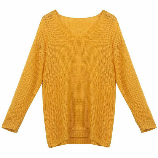 Stilvoller Strickpullover Damen Modern Design - IdealeKleiden