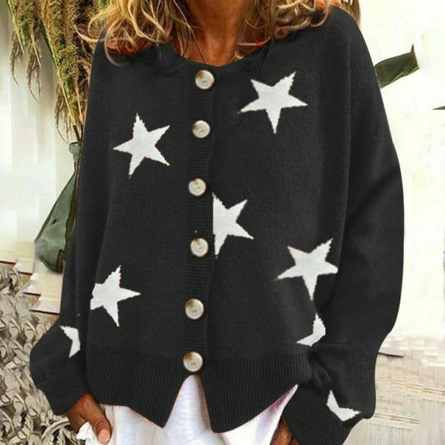 Stilvolle Pullover mit Sternenmuster