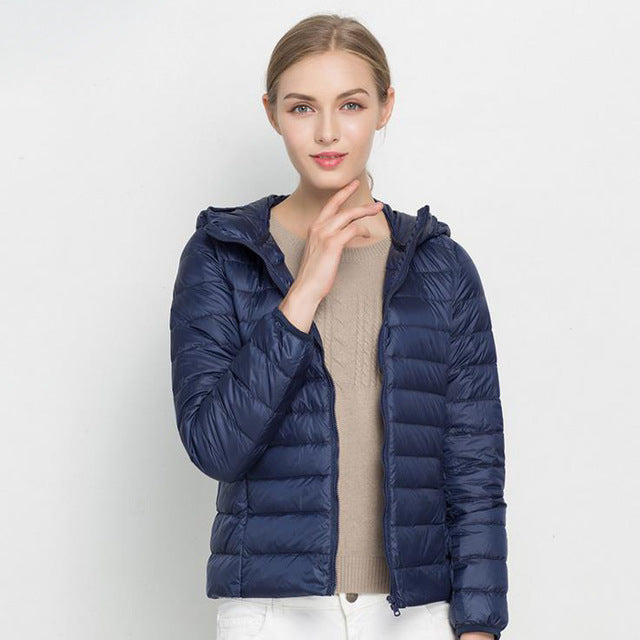 Leichte Daunenjacke Modern Urban Style