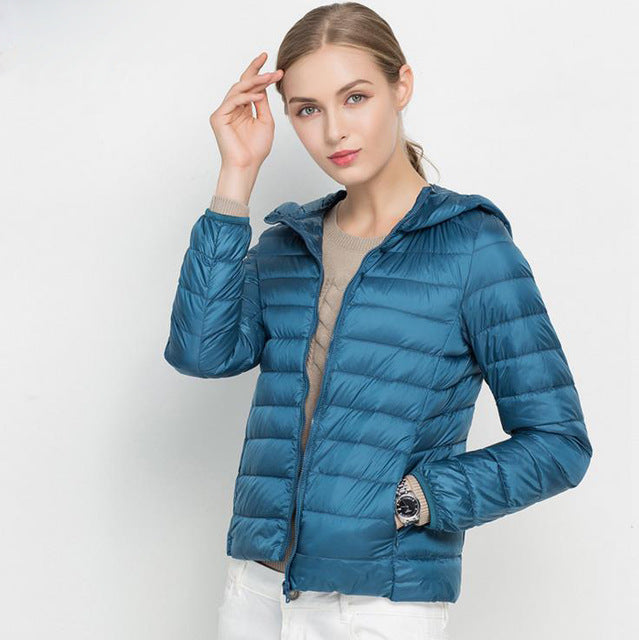 Leichte Daunenjacke Modern Urban Style