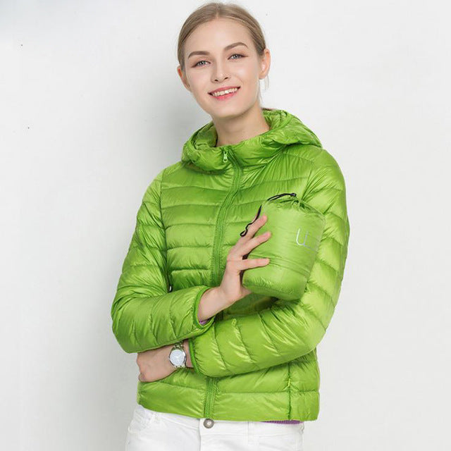 Leichte Daunenjacke Modern Urban Style