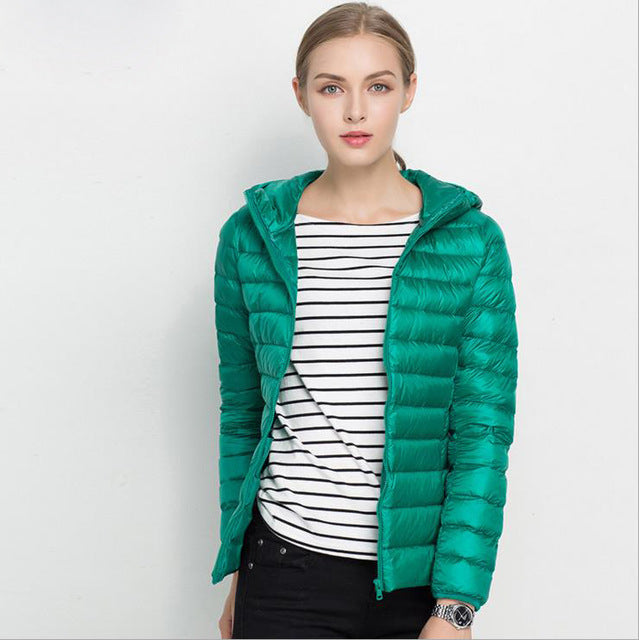 Leichte Daunenjacke Modern Urban Style