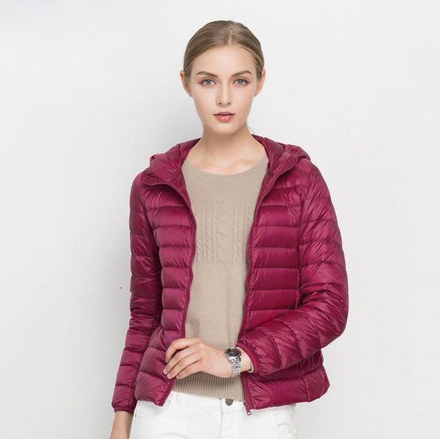Leichte Daunenjacke Modern Urban Style