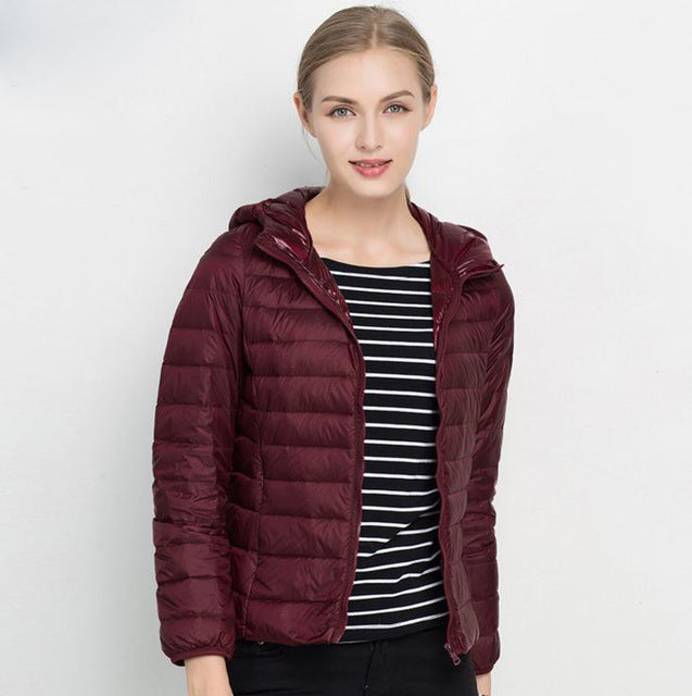 Leichte Daunenjacke Modern Urban Style