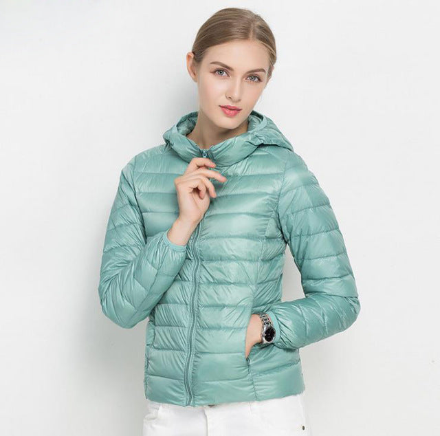 Leichte Daunenjacke Modern Urban Style