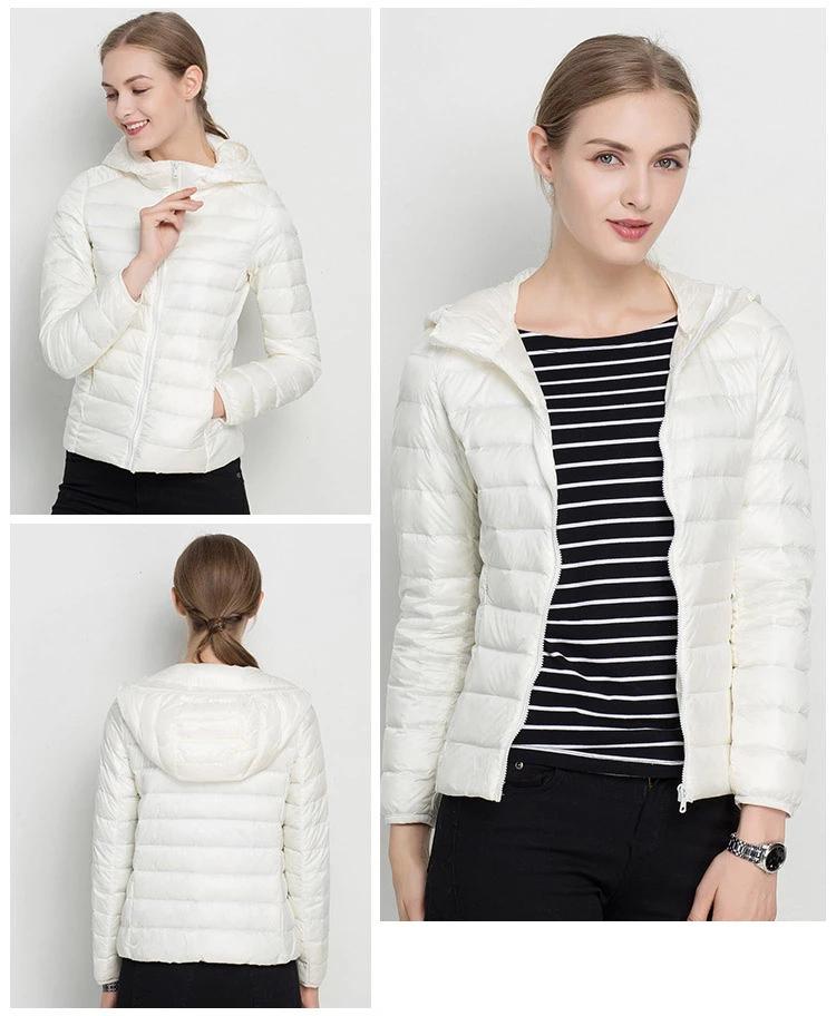 Leichte Daunenjacke Modern Urban Style - IdealeKleiden