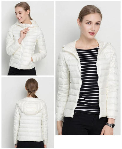 Leichte Daunenjacke Modern Urban Style - IdealeKleiden