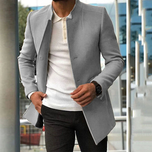 Herren Mantel Modern Slim Fit - IdealeKleiden