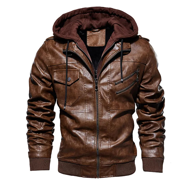 Herren Lederjacke Robust & Stylish