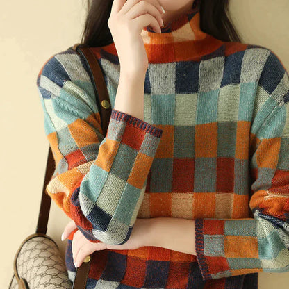 Rumänien Traditioneller Patchwork Pullover - IdealeKleiden