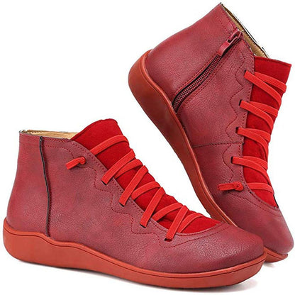 Stilvolle Stiefeletten aus Kunstleder