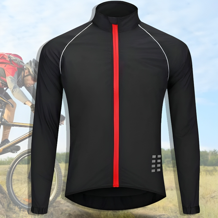 Sichtbare Fahrradjacke für Männer