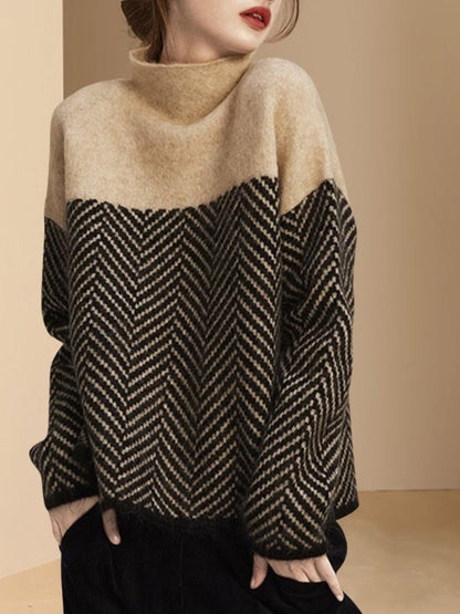 Elegante Strickpullover Damen Premium Qualität