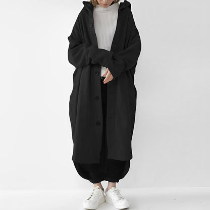 Praktischer Damen-Trenchcoat Lang